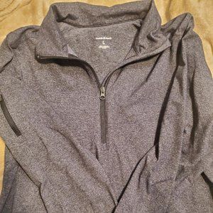 Mens Reebok Crossfit Size Large Zip Up Long Sleeve